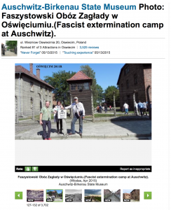 Obóz Auschwitz-Birkenau w tripadvisor